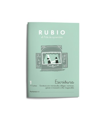 Cuaderno rubio caligrafia nº 1